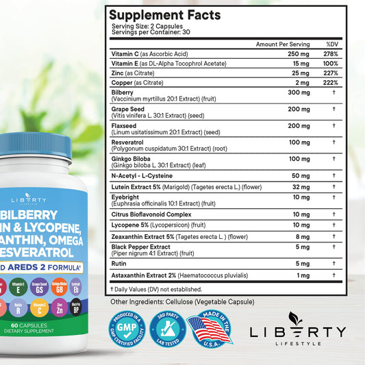 Flaxseed-based eye health capsules with astaxanthin and AREDS2 - image 2