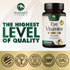 Lutein and Zeaxanthin capsules for vision support
