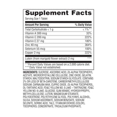 Eye wellness dietary supplement with essential vitamins
