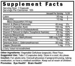 Eye health supplements for adults over 50