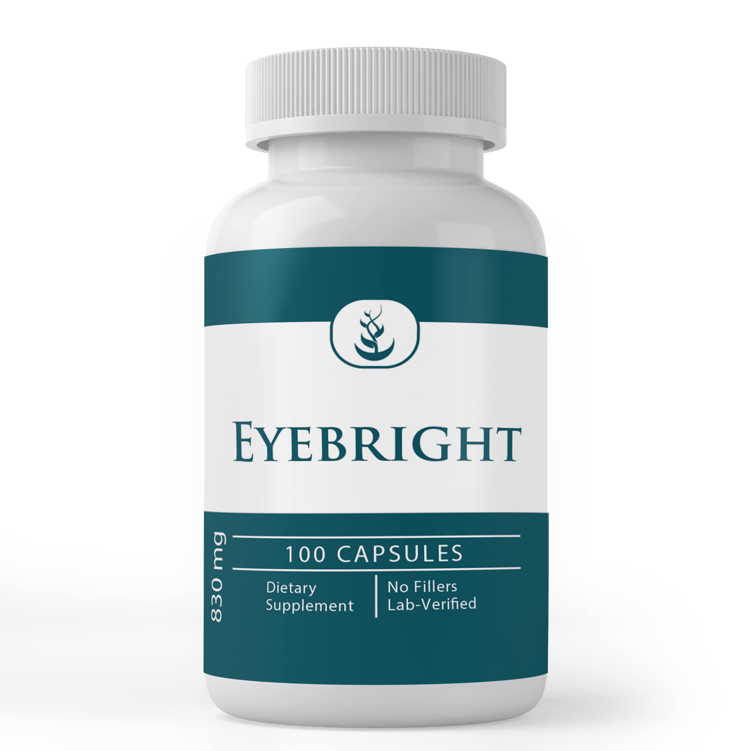 Eyebright capsules bottle with 100-count original ingredients
