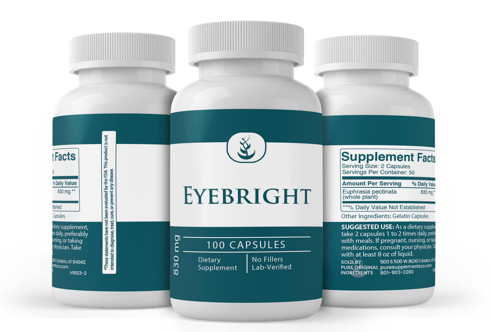 Graphic denoting a 50-day supply for eyebright capsules