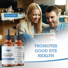 Eyebright drops tincture bottle - USA made