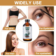 Eyebrow and eyelash care tools set (mascara tube and eyeliner empty)