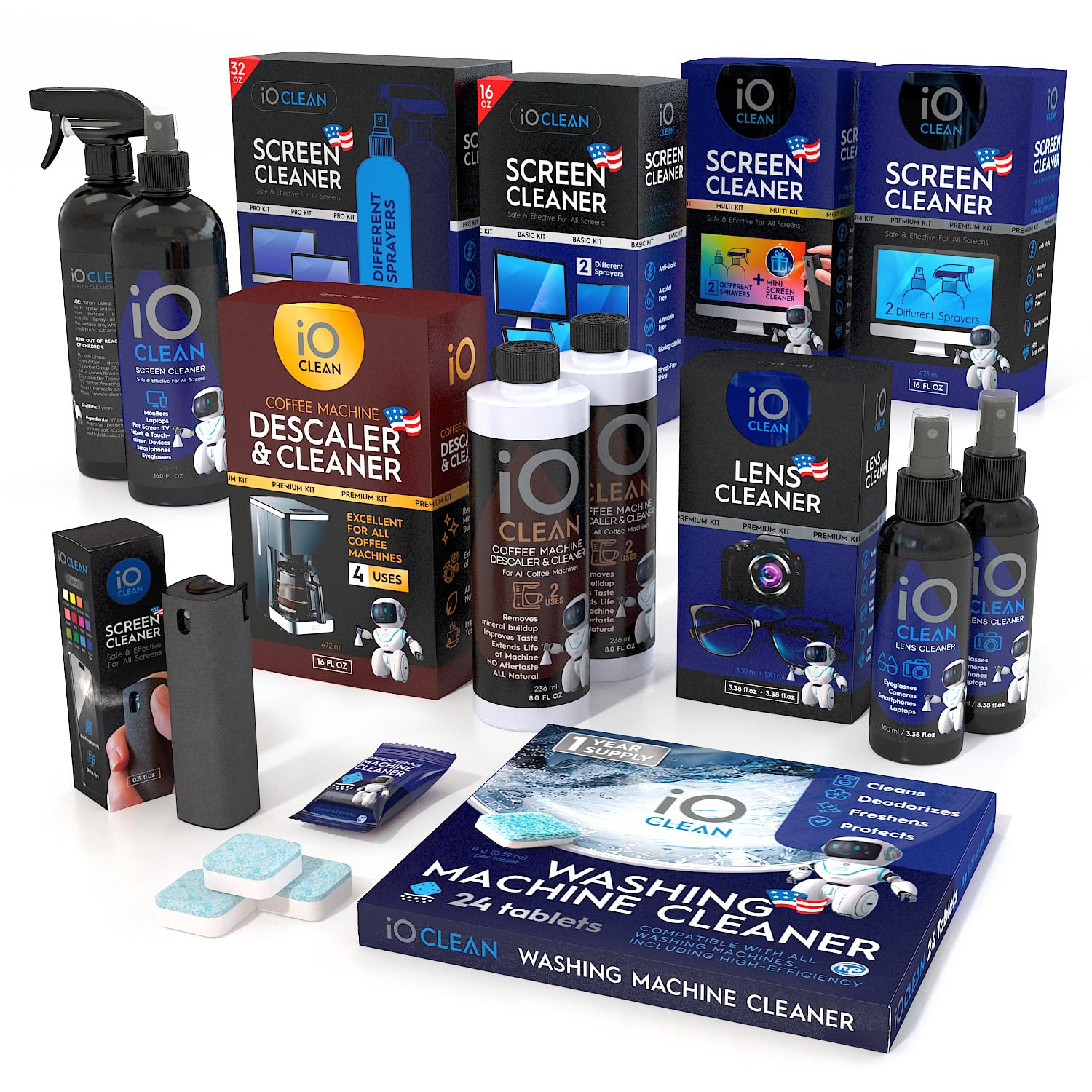 Ideal for glasses, screens, cameras and other electronics