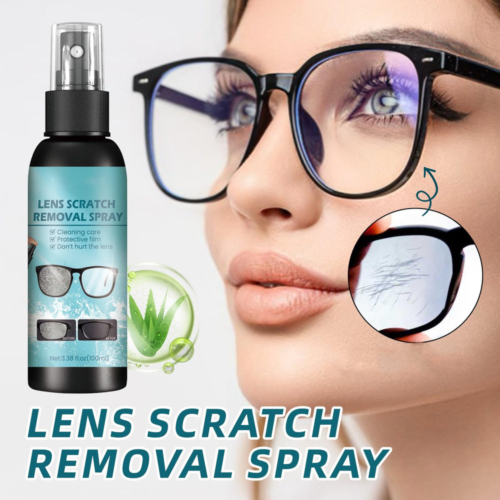 Eyeglass Scratch Remover bottle with spray