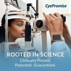 EyePromise EZ Tears primrose oil ingredient highlights soothing eye support.