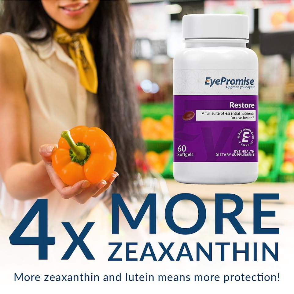 EyePromise Restore bottle pour, easy to take as part of daily routine