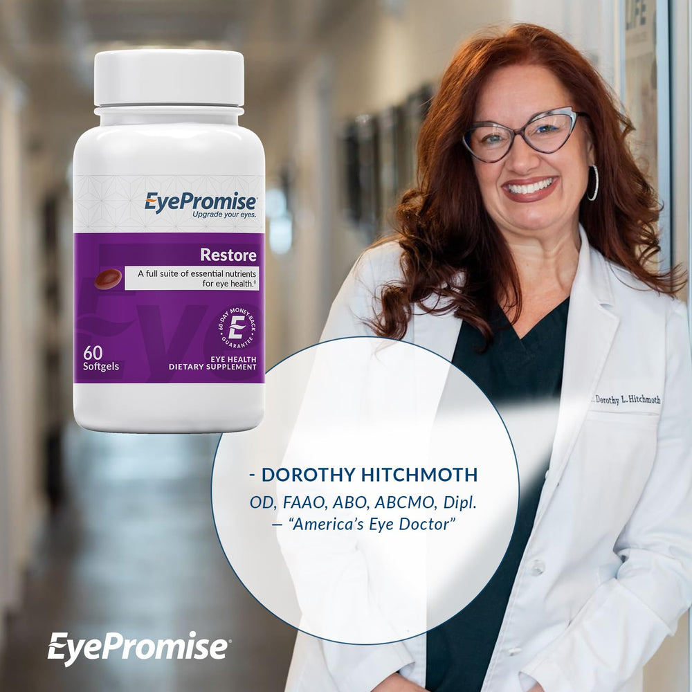 EyePromise Restore ingredients highlight zeaxanthin and lutein support