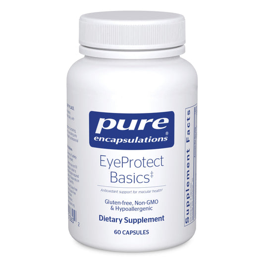 EyeProtect Basics bottle with Pure Encapsulations label