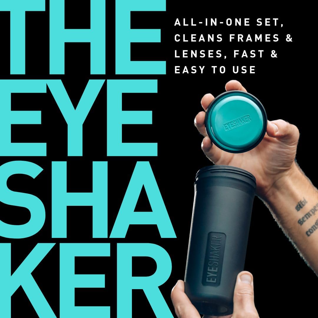 Top view of the Eyeshaker Set highlighting its design.