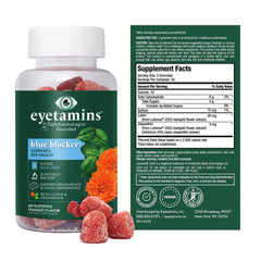 Close-up of lutein and zeaxanthin ingredients