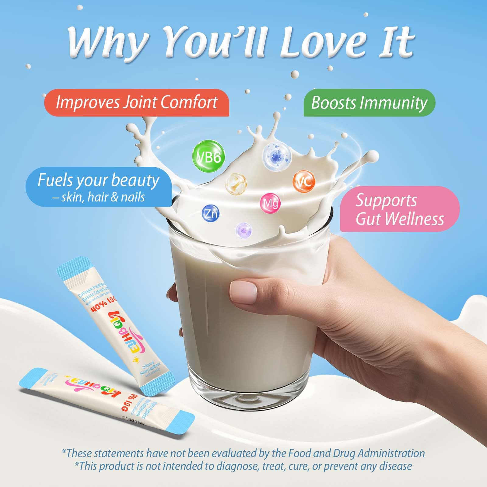 Gut health and immune support with probiotic blend