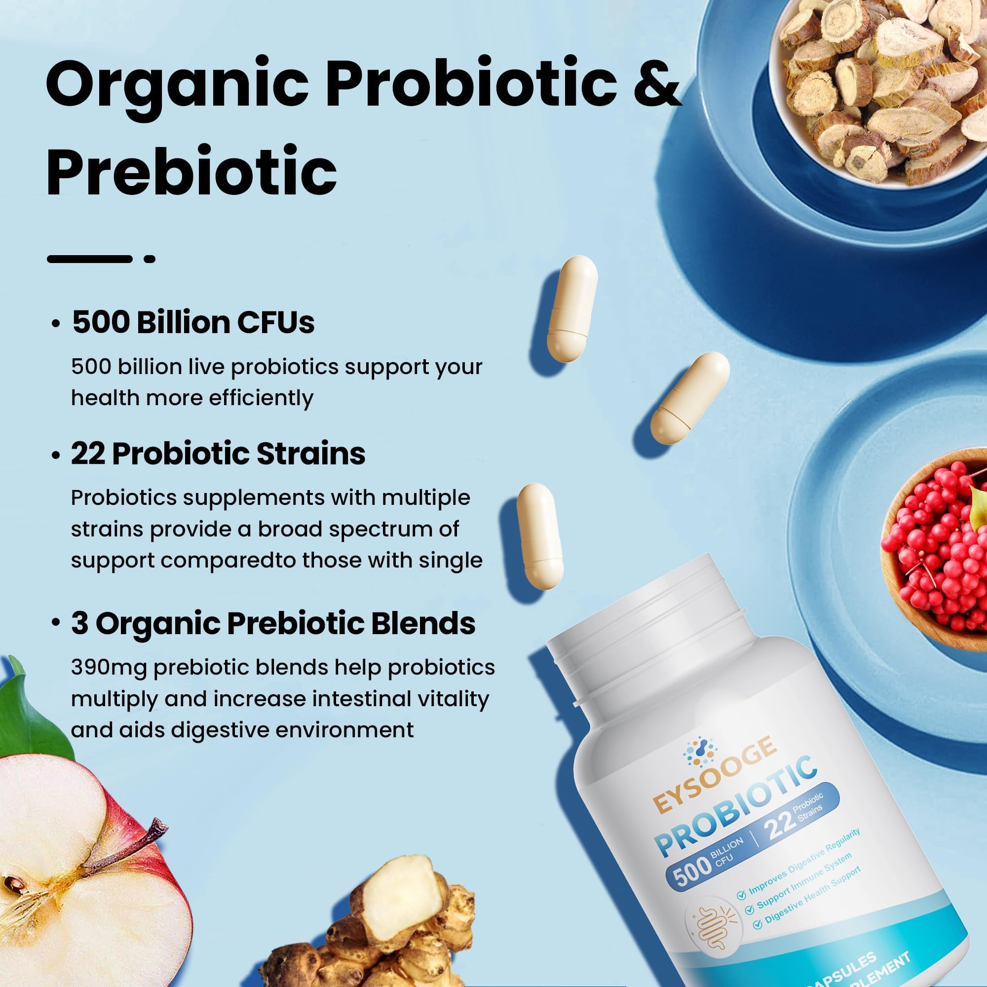 Delayed-release, shelf-stable probiotic capsules