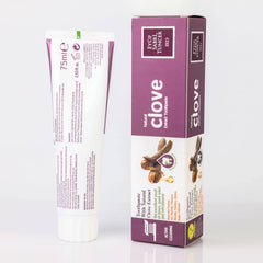 Packaging box for Eyup Sabri Tuncer EST1923 toothpaste with natural clove oil