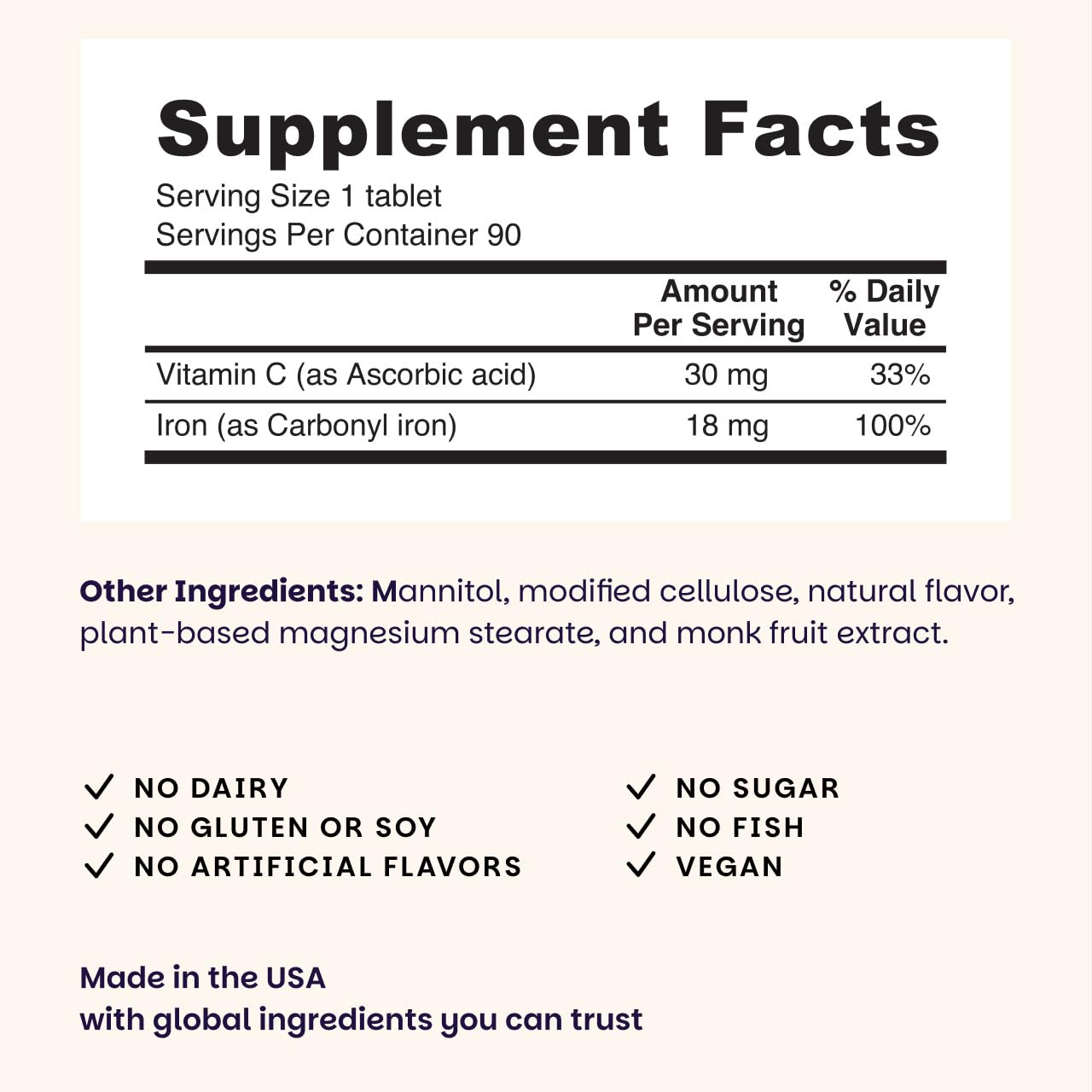 EZ Melts 180-count packaging for a 3-month supply.