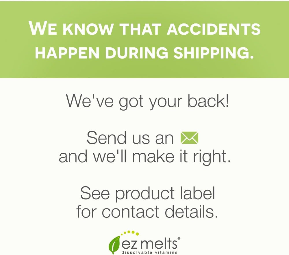 2 pack box packaging for EZ Melts B6 50 mg