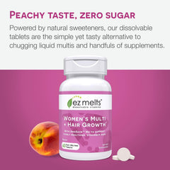Biotin, bamboo extract and other ingredients in EZ Melts