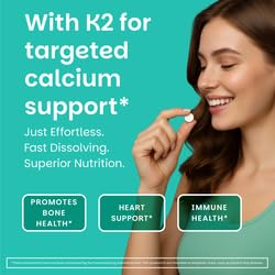 Two-pack packaging of EZ Melts D3 K2
