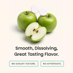 Vegan non-GMO vitamin D3 K2 tablet