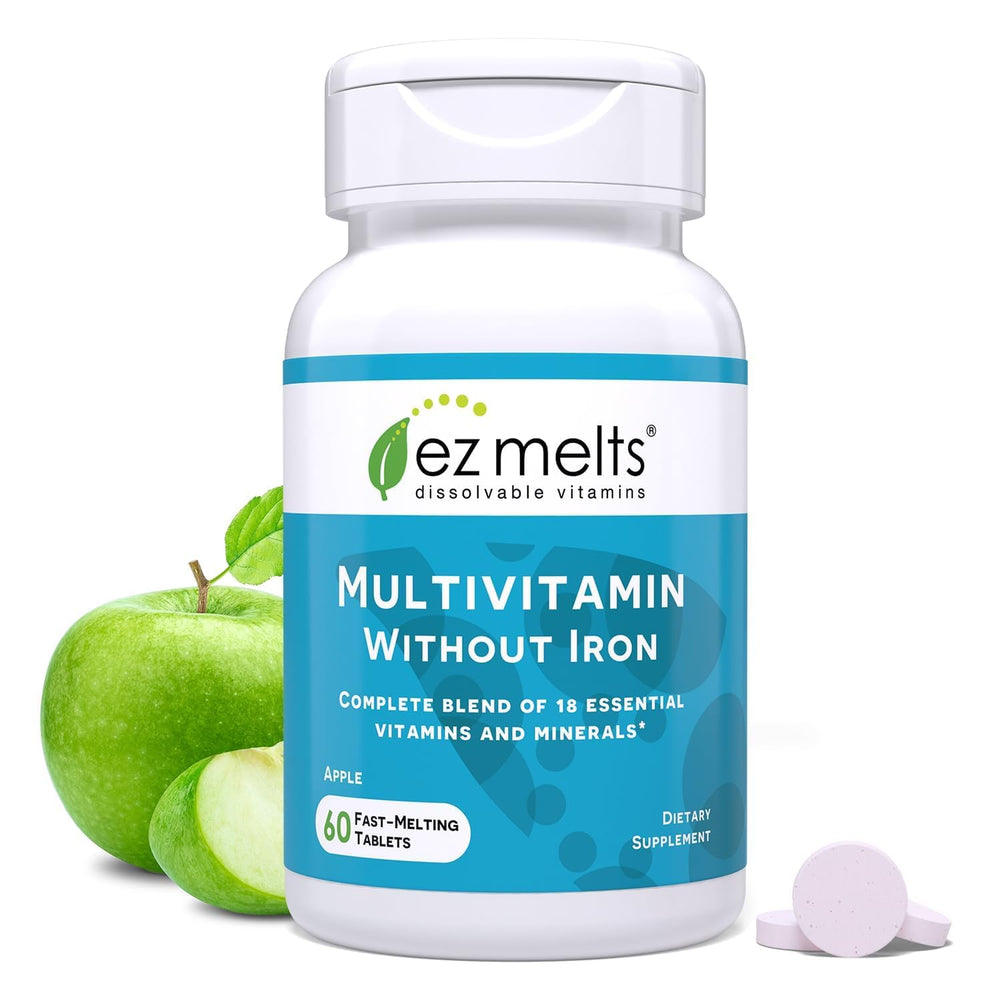 EZ Melts dissolvable multivitamin bottle front view