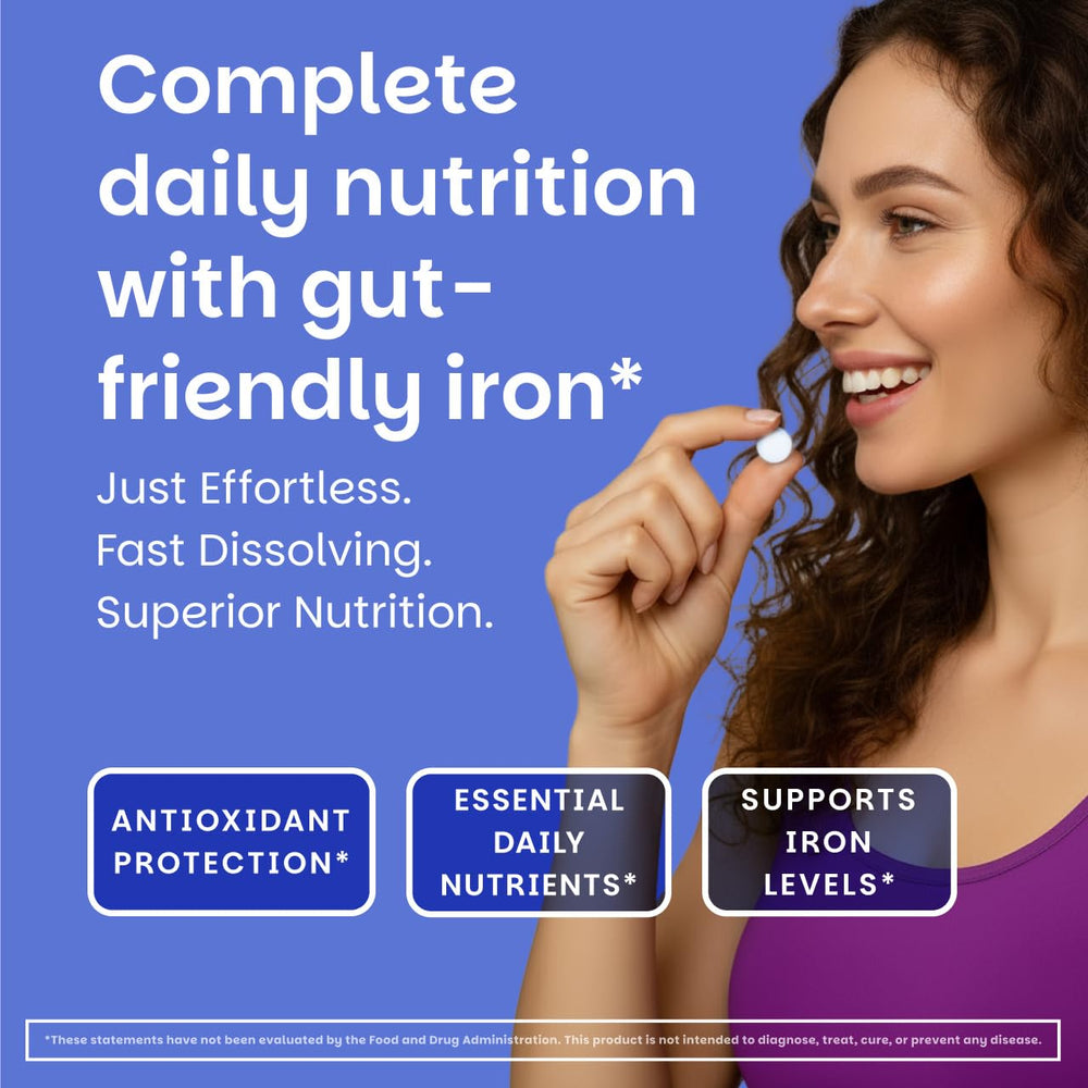 Packaging highlights sugar-free, vegan, and non-GMO claims