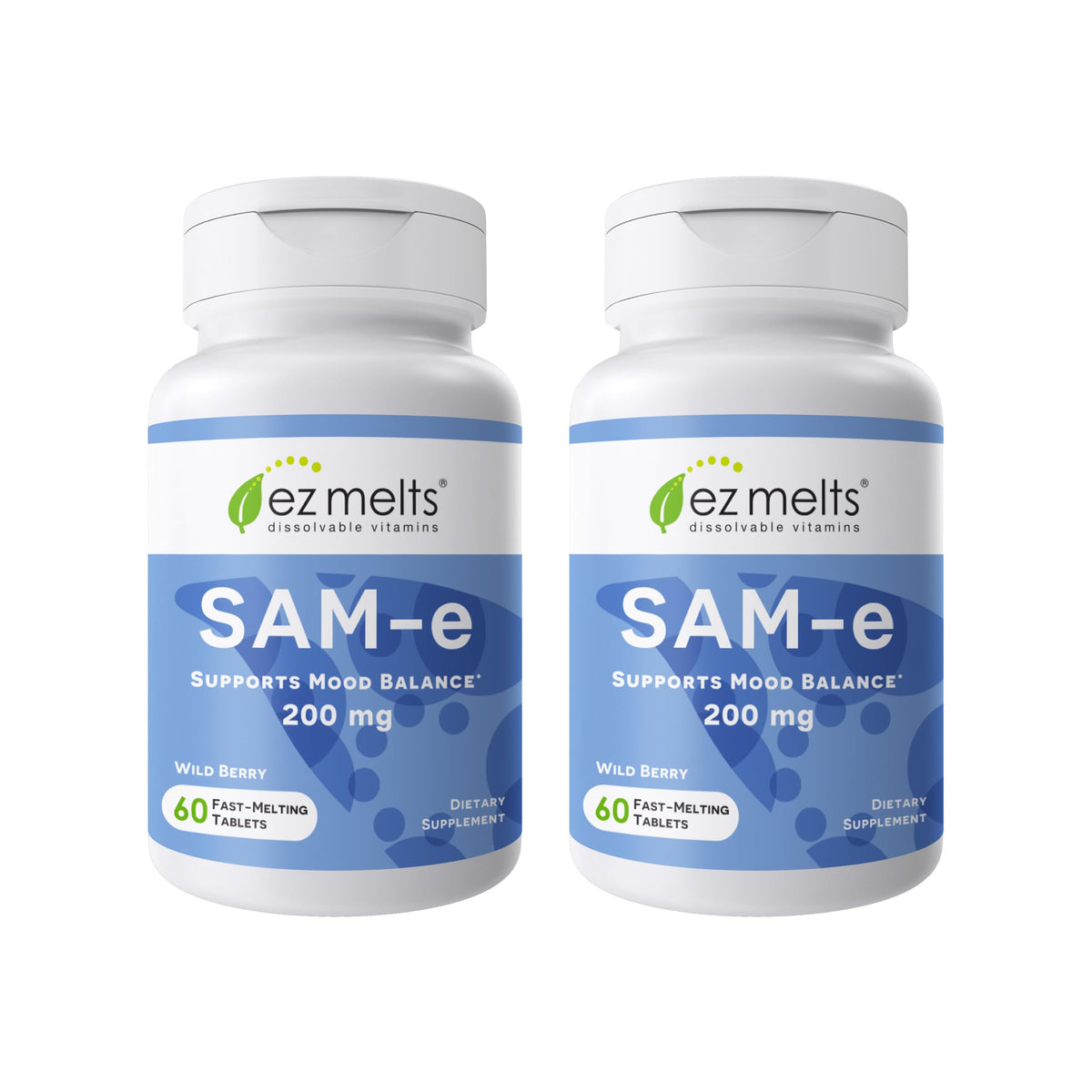 EZ Melts dissolvable SAM-e 200 mg 2-pack hero image