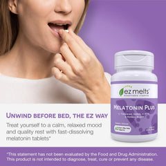 Cherry Dream flavored melatonin dissolvable tablets