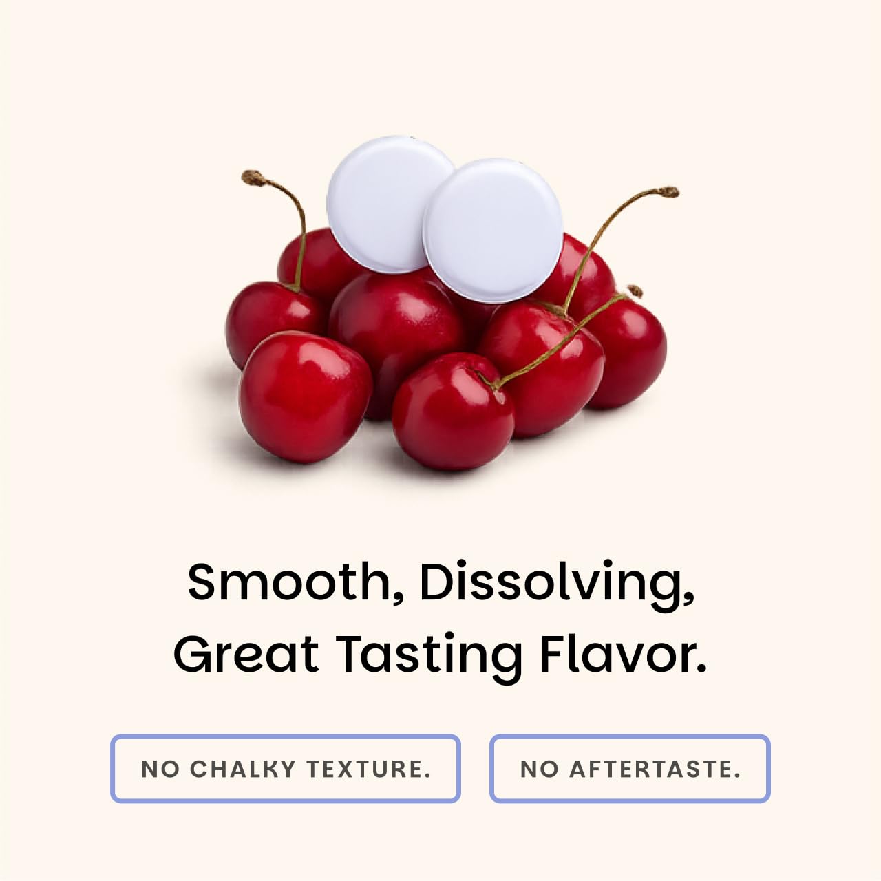 No artificial colors or common allergens badge