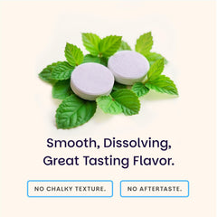 Enamel protection and fresh breath concept for EZ Melts