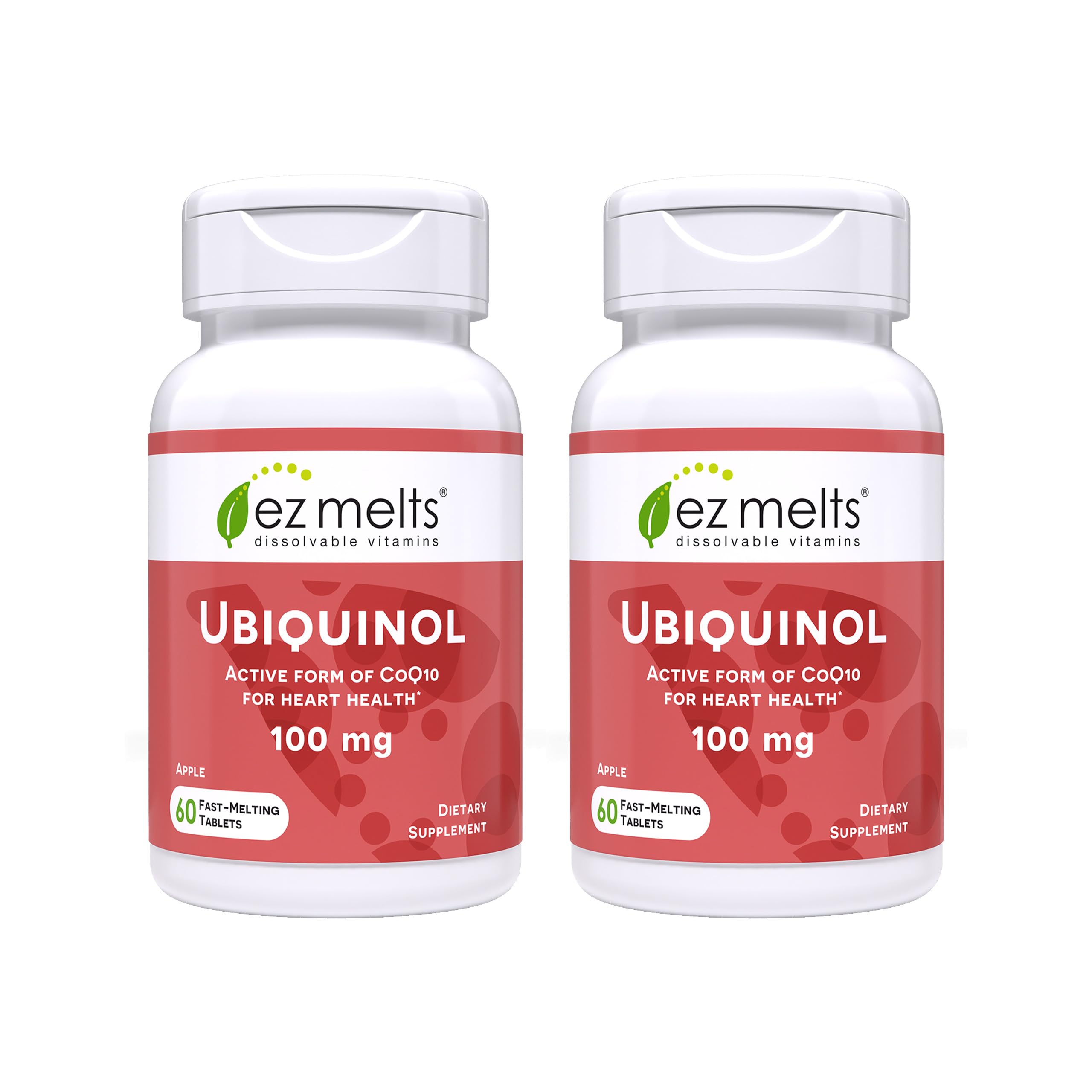 EZ Melts Ubiquinol 100mg bottle