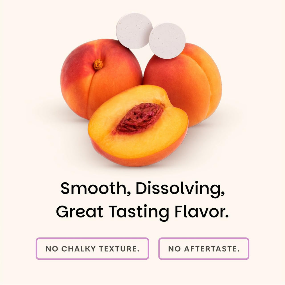 EZ Melts Women's Multi Growth icon set showing vegan and non-GMO credentials