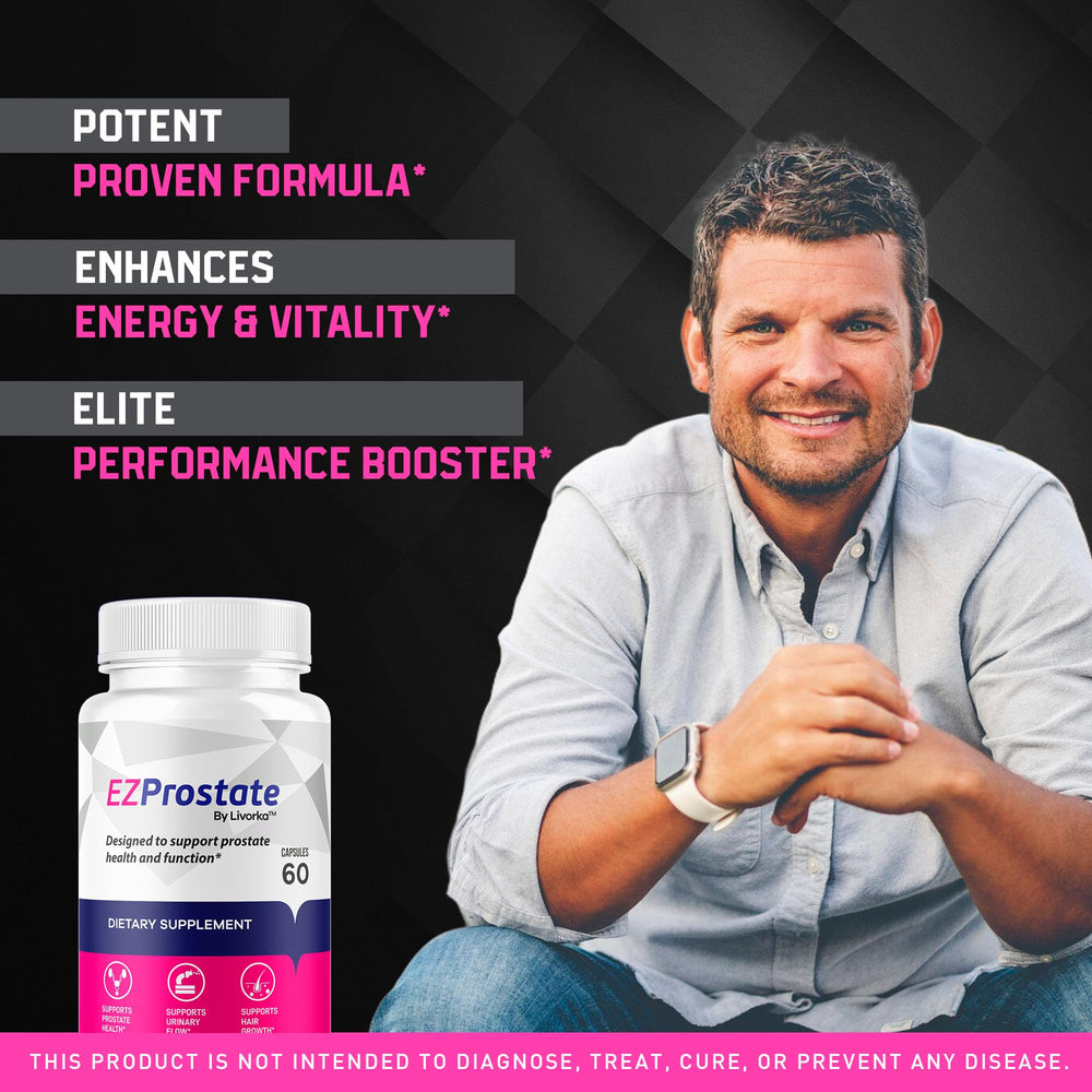 EZ Prostate pills for men packaging
