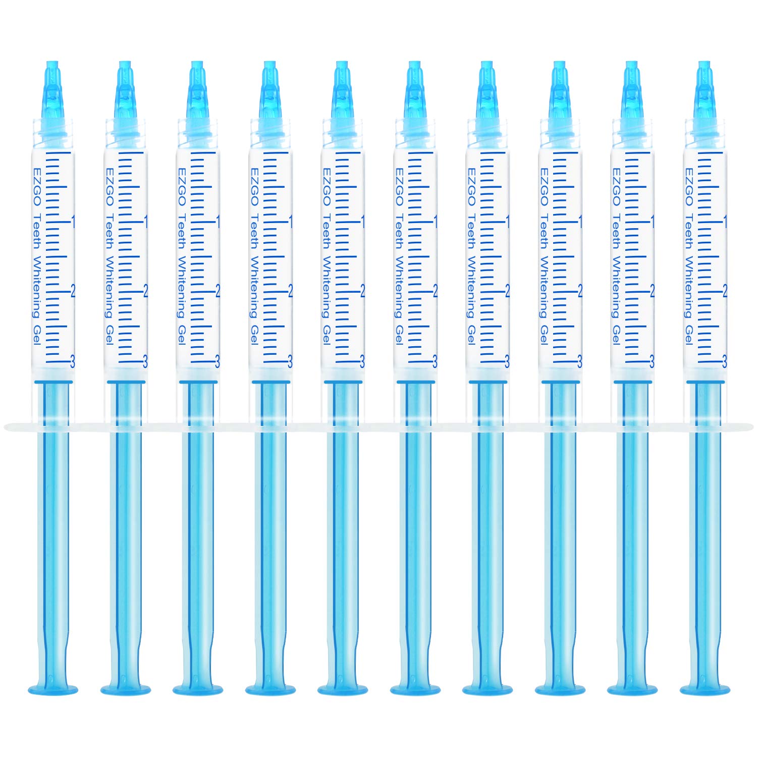 EZGO Teeth Whitening Gel Refills 10x3ml mint flavor packaging