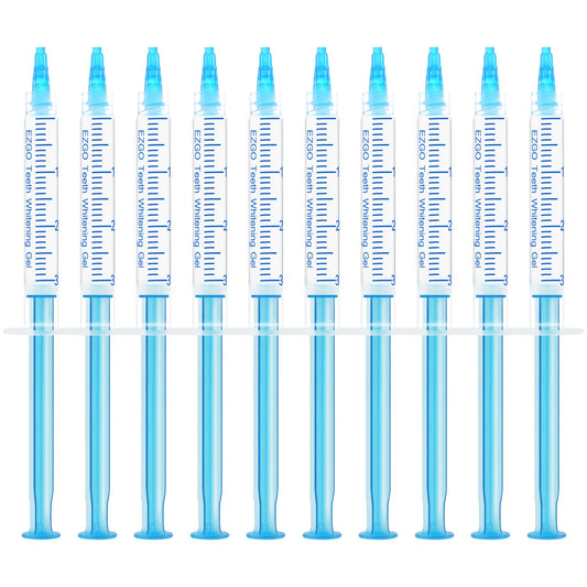 EZGO Teeth Whitening Gel Refills 10x3ml mint flavor packaging