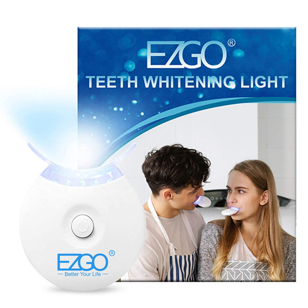 EZGO Teeth Whitening LED Accelerator Lights showing 5 LED bulbs