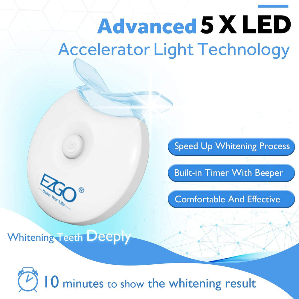 Close-up of EZGO LED Accelerator with built-in timer