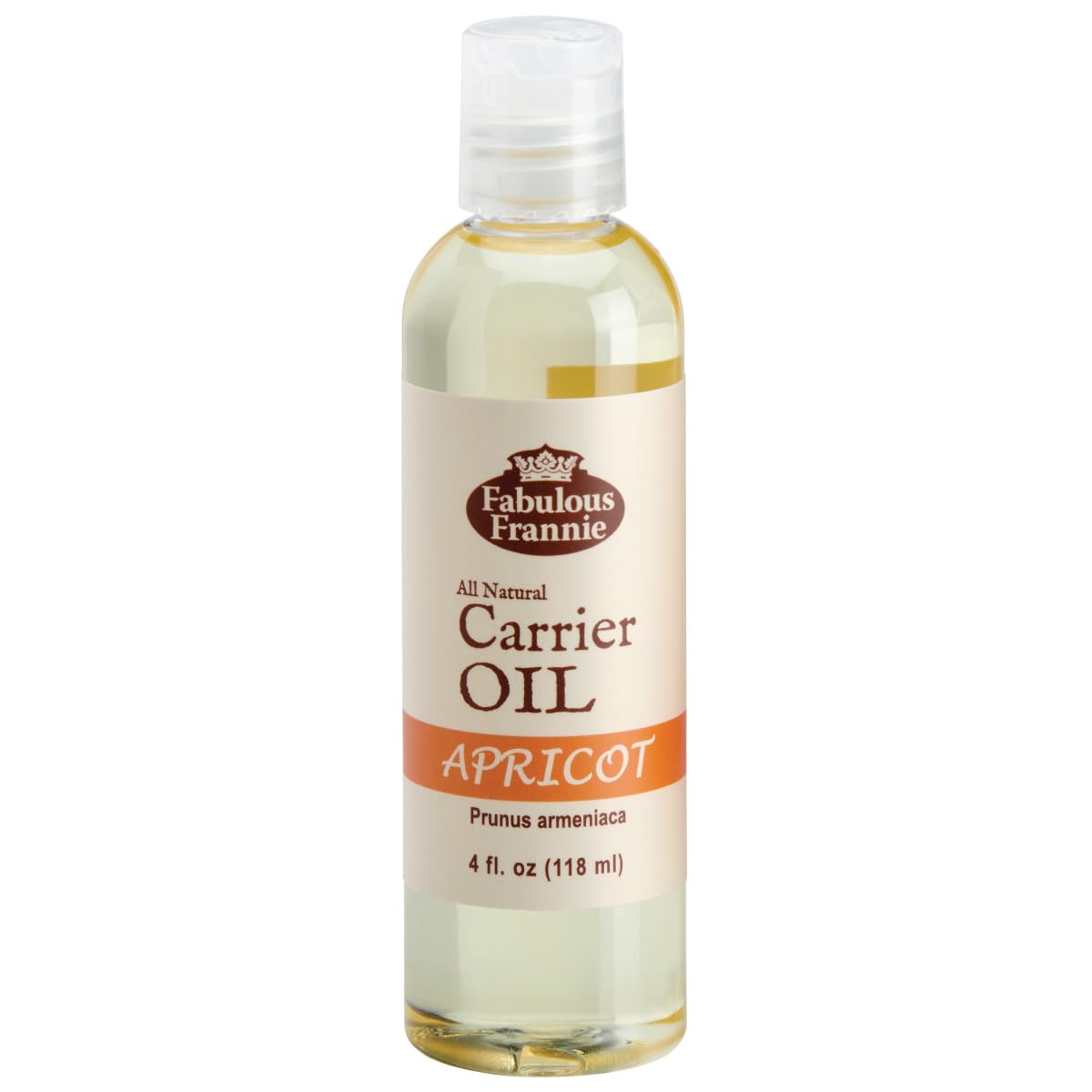 Fabulous Frannie Apricot Carrier Oil bottle - 4oz
