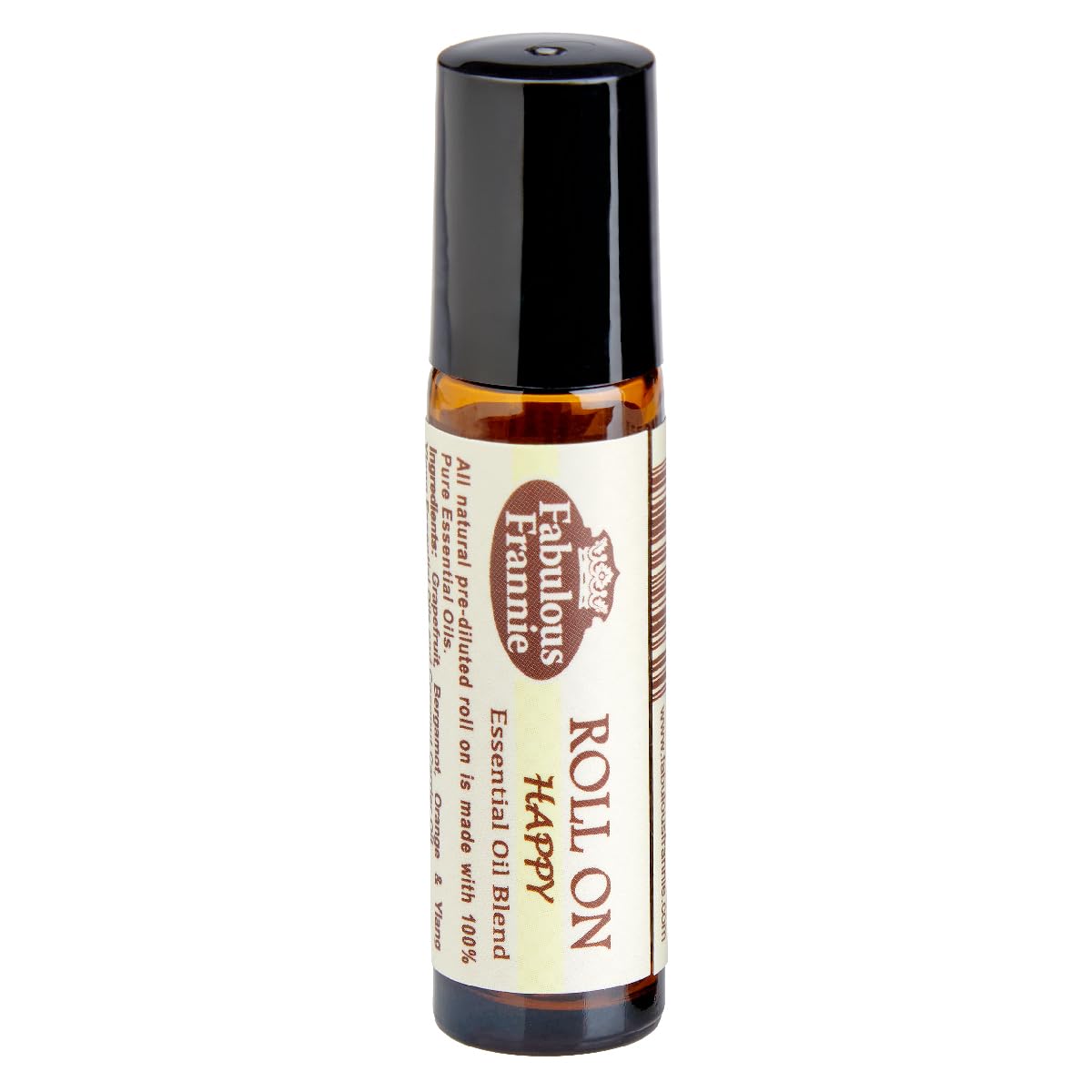 Fabulous Frannie Happy Essential Oil Blend Roll-On bottle, 10ml, pre-diluted