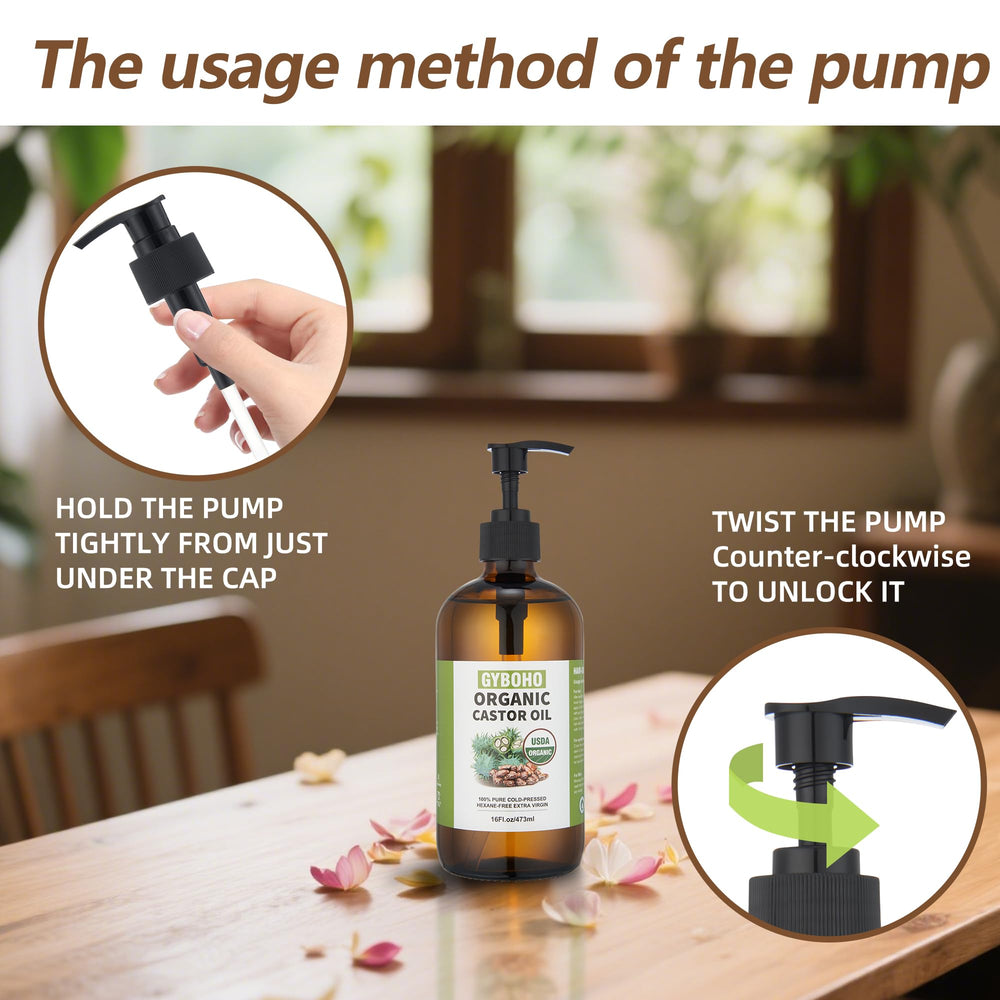 Face and body moisturizing with organic castor oil