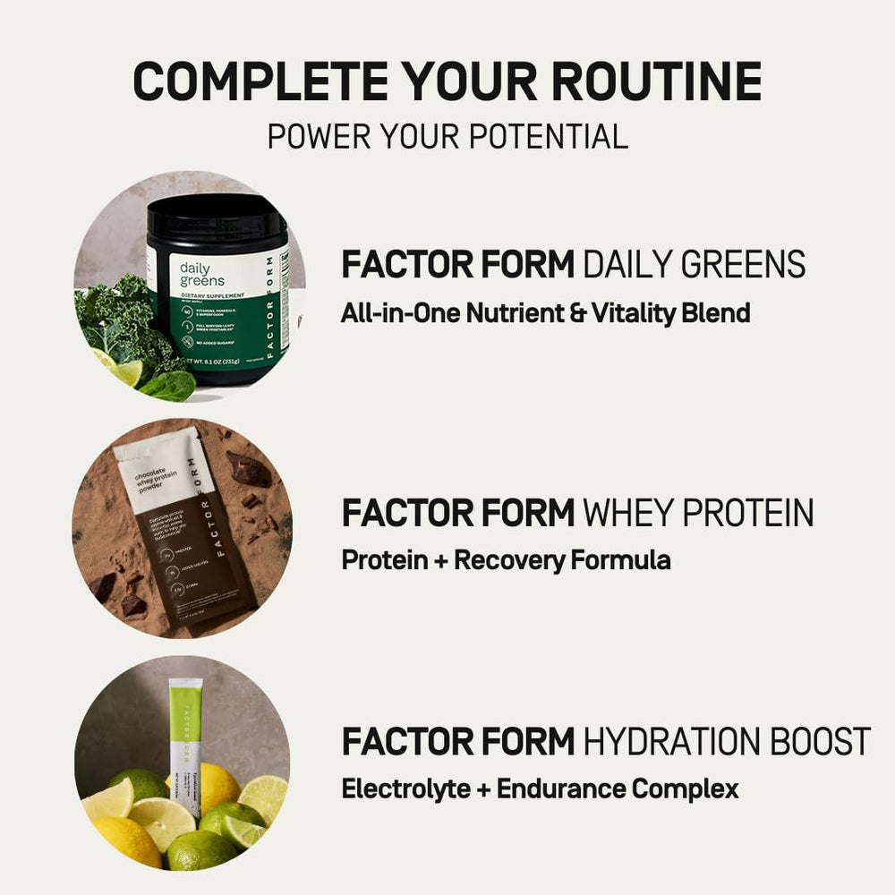 Travel-friendly Daily Greens sachets