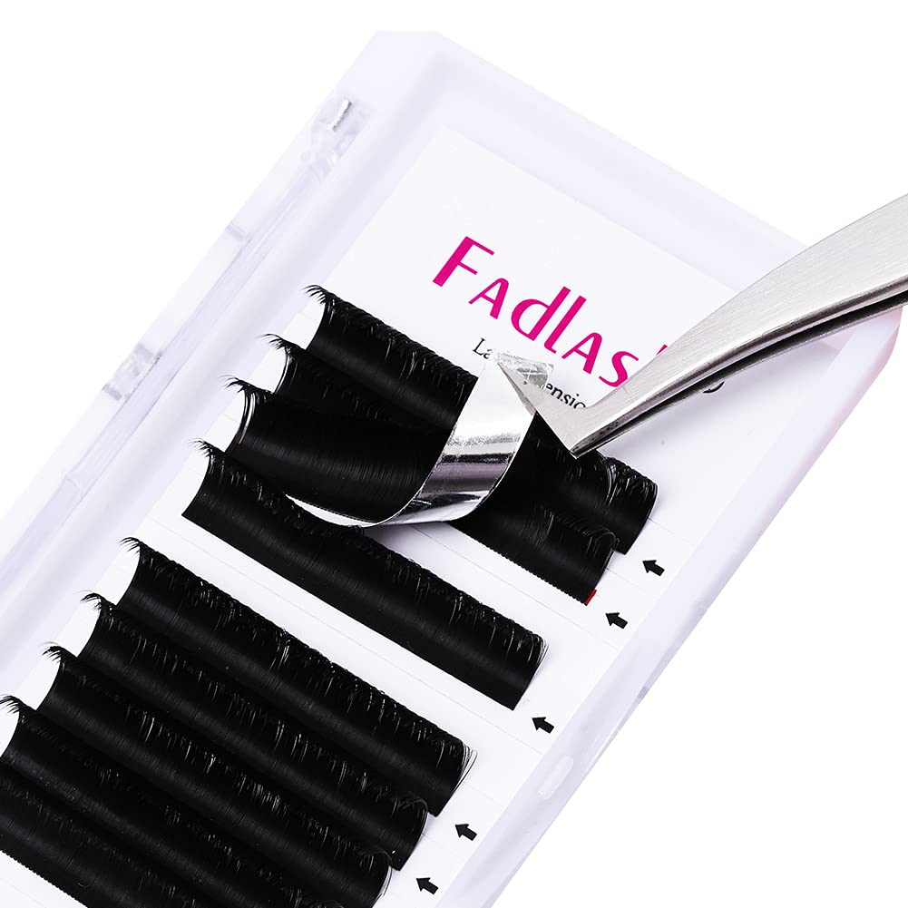FADLASH 0.07mm D-curl extensions for easy hand-fanned volumes