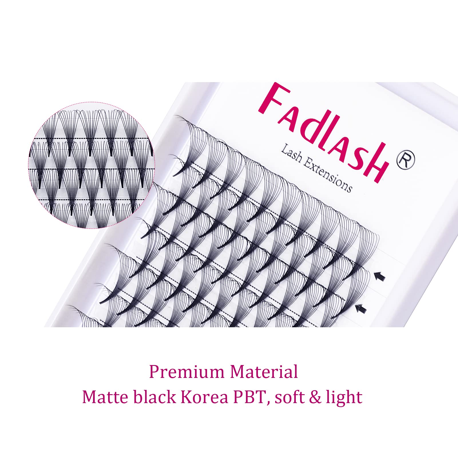 FADLASH double-heated curl lash fans ensure stable lift.