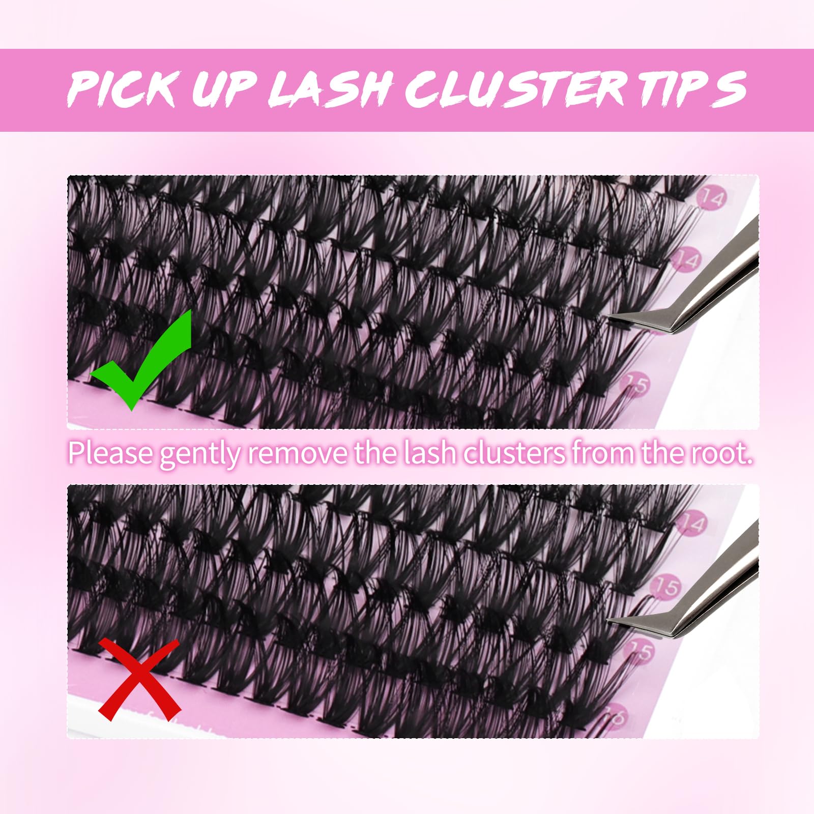 FADLASH clusters enable salon-at-home versatility.