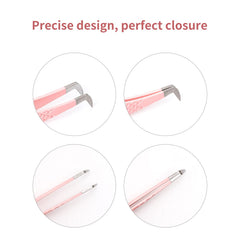 FADLASH lash tweezers laser-cut tips ensure consistent alignment