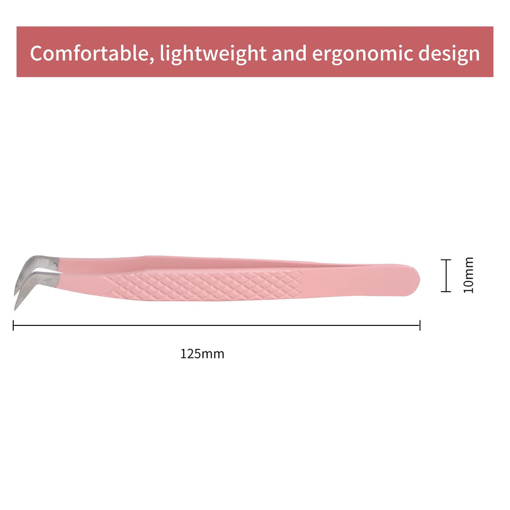 FADLASH lash tweezers lightweight ergonomic design reduce hand fatigue