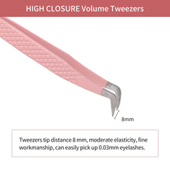 FADLASH lash tweezers stainless steel durability for reliable salon use