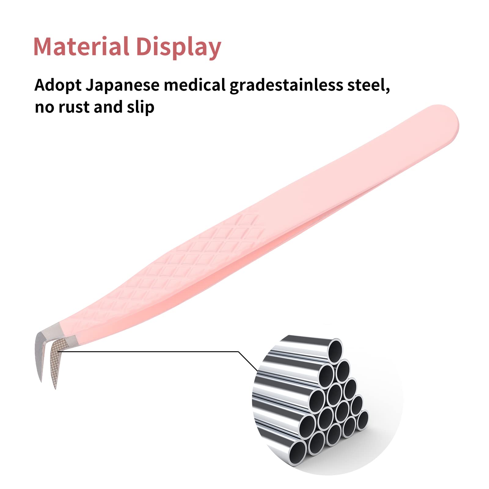 FADLASH surgical stainless steel construction resists rust and cleans easily.