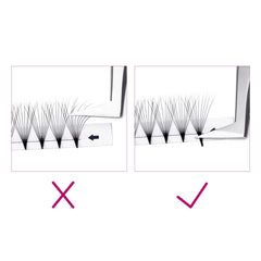 FADLASH lightweight extensions for easy, fast lash sets.