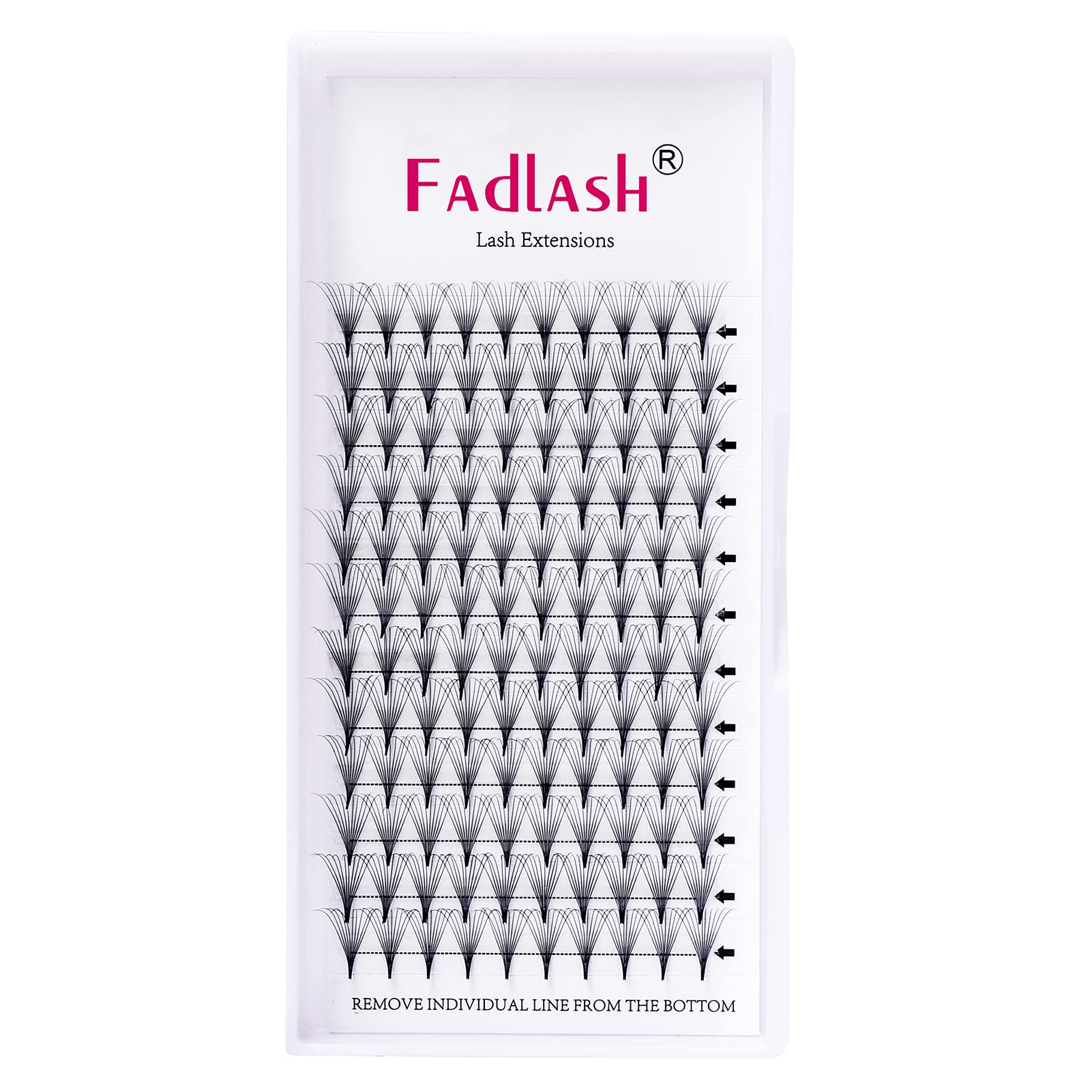 FADLASH 10mm lashes ideal for day-to-night looks.